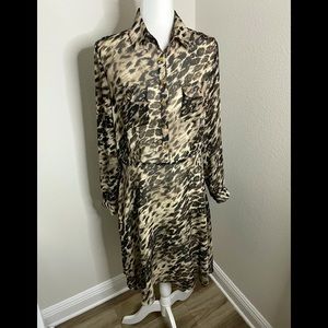 ALEX MARIE Cheetah Dress size 10